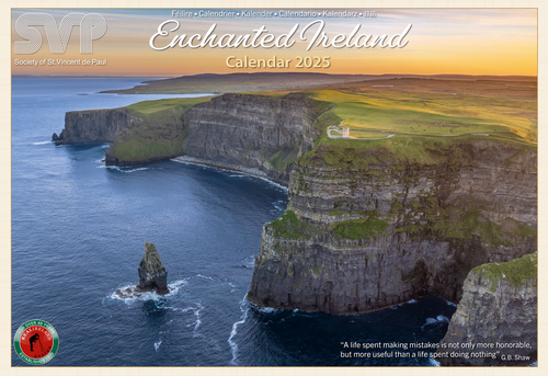 Real Ireland A4 Calendar 2025 - Enchanted Ireland - SVP