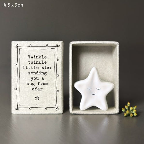 East of India Matchbox - Twinkle Star