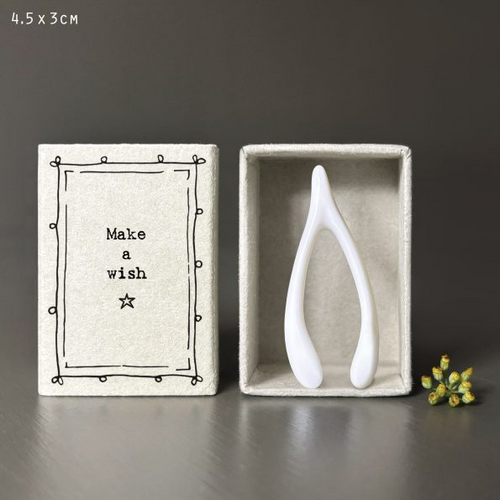 East of India Matchbox - Wishbone