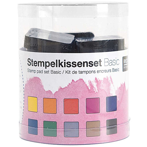 Paper Poetry Stamp Pad Set - Rainbow