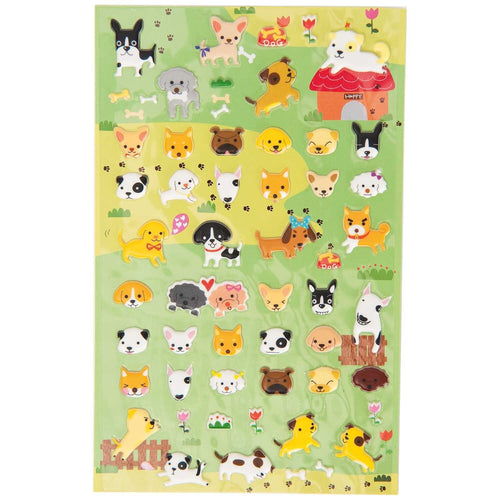 Paper Poetry Stickers - 3D Dogs