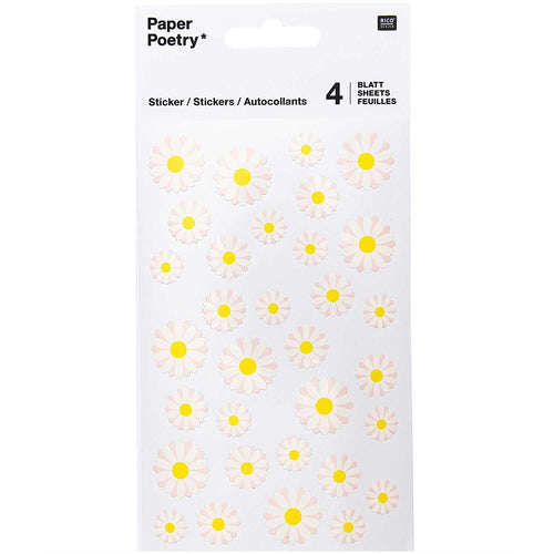 Paper Poetry Stickers - Buttercups