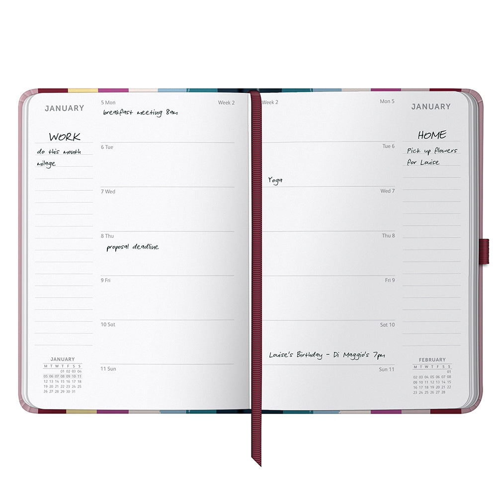 Busy B 2026 Diary - Busy Life (Stripe)