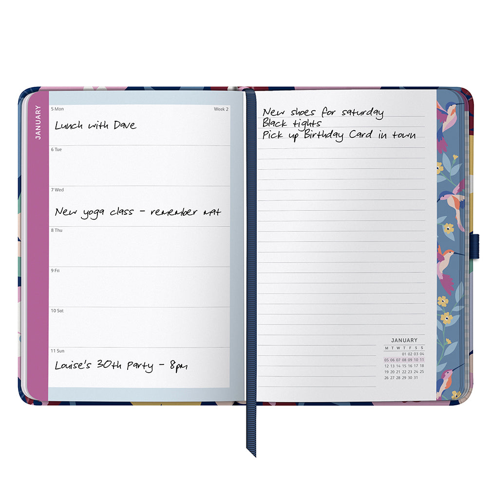 Busy B 2026 Diary - To Do A5 - Floral