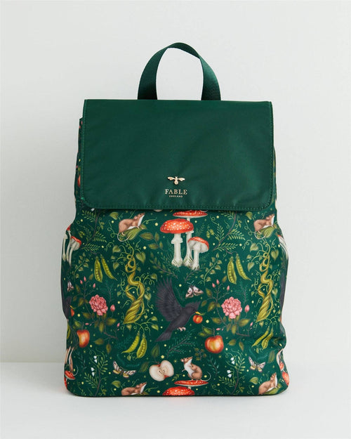 Fable Backpack - Catherine Rowe's Into the Woods Green Backpack
