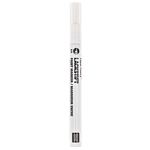 Paper Poetry Marker - White Paint Marker 0.8mm