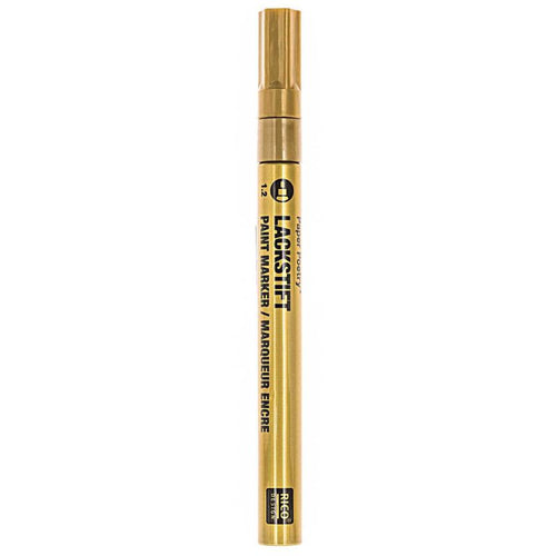 Paper Poetry Marker - Gold Paint Marker 1.2mm