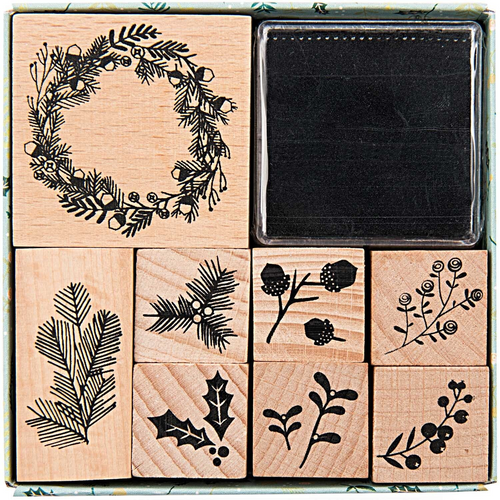 Paper Poetry Stamp Set - Christmas Classical