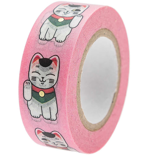 Paper Poetry Washi Tape - Waving Cat