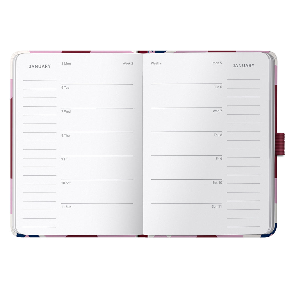Busy B 2026 Diary - Busy Life A6 Floral