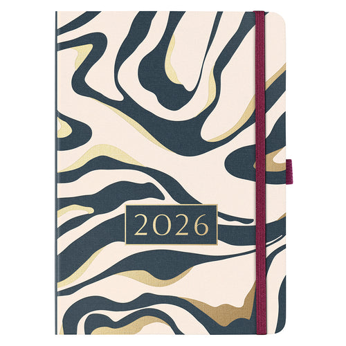 Busy B 2026 Diary - Busy Life Fabric Marble