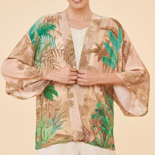 Powder Kimono Jacket - Oasis - Coconut