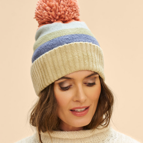 Powder Hat - Lilia Bobble