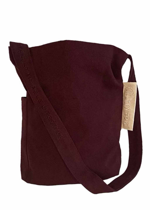 Tintok - Mira Canvas Bag - Wine