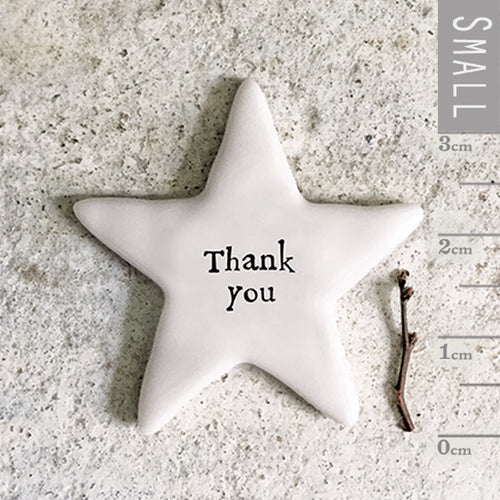 East of India - Tiny Star Token - Thank You