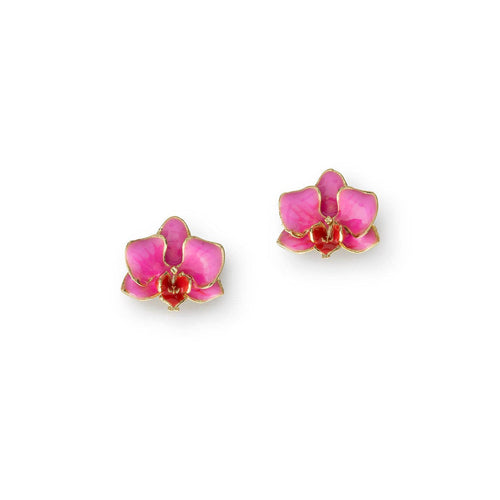 Bill Skinner Earrings - Orchid Studs