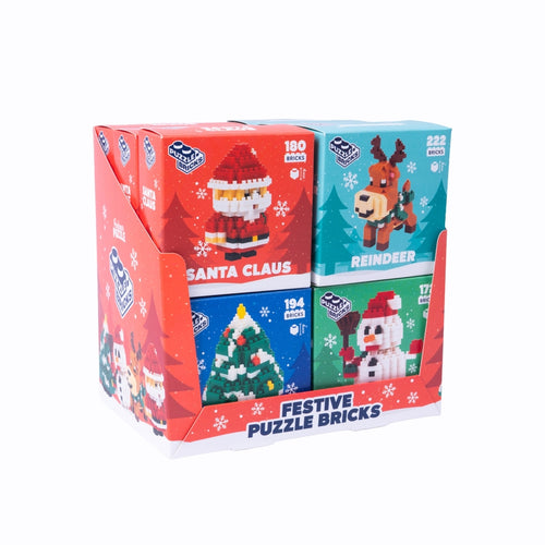 Professor Puzzle - Christmas Festive Mini Bricks