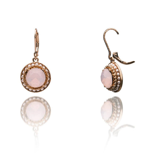 Lovett Earrings - Regency vintage crystal drop