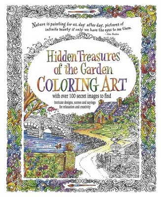 Colouring Book - Hidden Treasures of the Garden