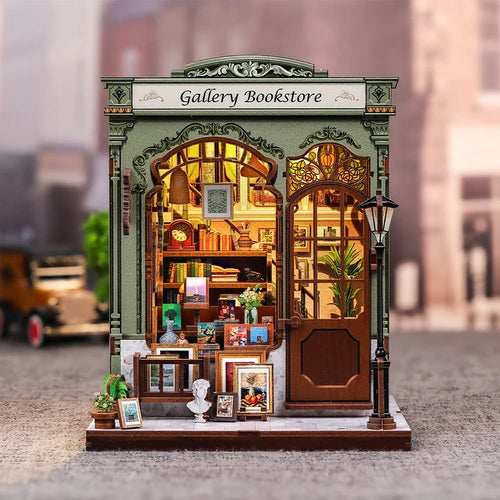 DIY Book Nook Kit - Gallery Bookstore