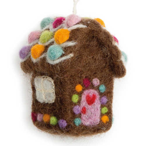 Gry & Sif Christmas - Felt Gingerbread House