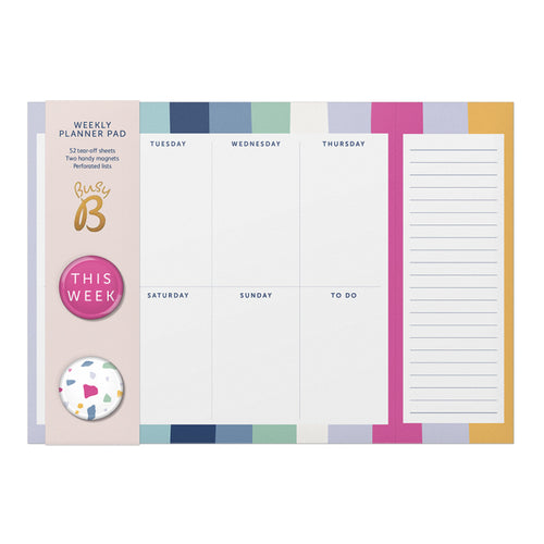 Busy B - Weekly Planner Pad Stripe