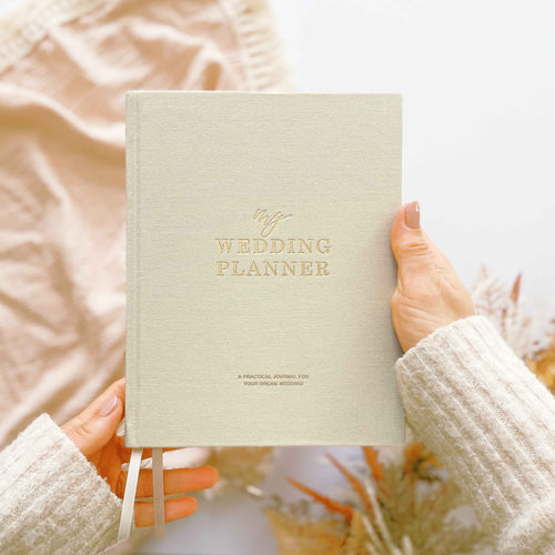 Blush And Gold - Wedding Planner - Ivory Cloth