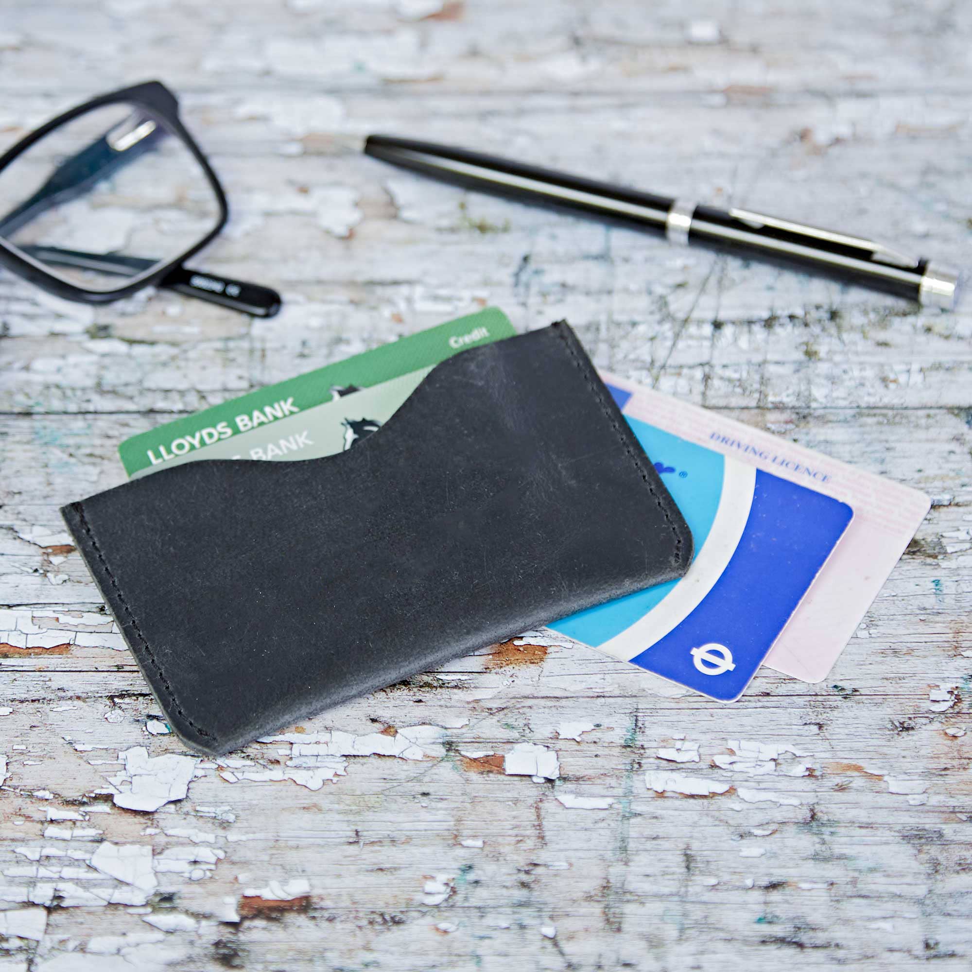 Paper High - Buffalo Leather Slim Credit Card Holder