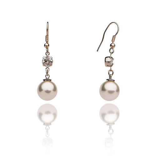 Lovett Earrings - Swarovski Vintage Drop
