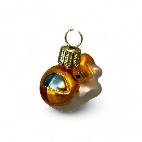 Christmasworld Bauble - Small Golden Airplane