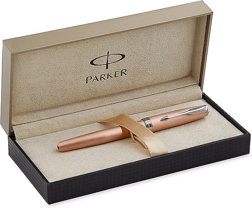 Pre-Owned Pen - Parker Sonnet Pink Gold Fountain Pen