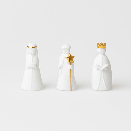 Rader Christmas Decorations - Set of 3 Star Singers