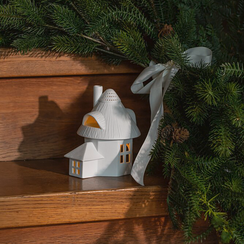 Rader Tealight House - Thatched Fairy House