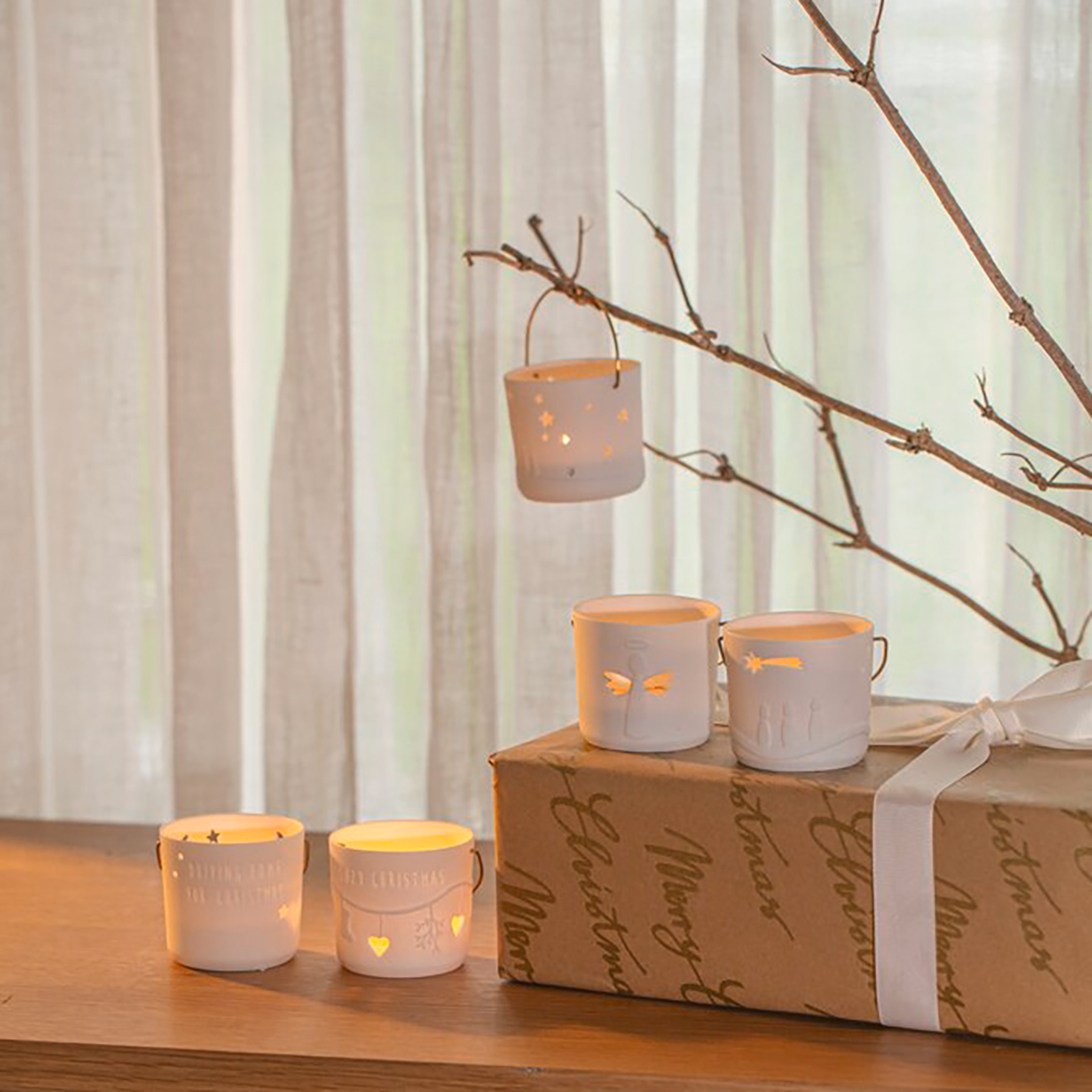 Rader Christmas Tealight Holder - Lanterns