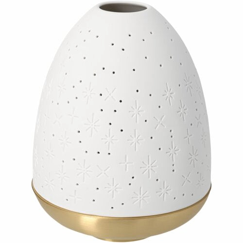 Rader Christmas - Porcelain and Steel Tealight Holder