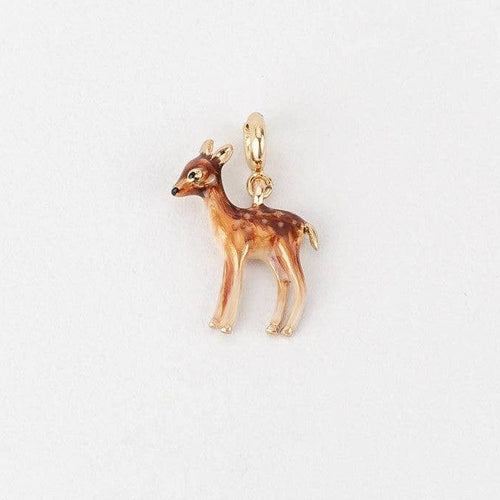 Fable Jewellery - Enamel Fawn Charm