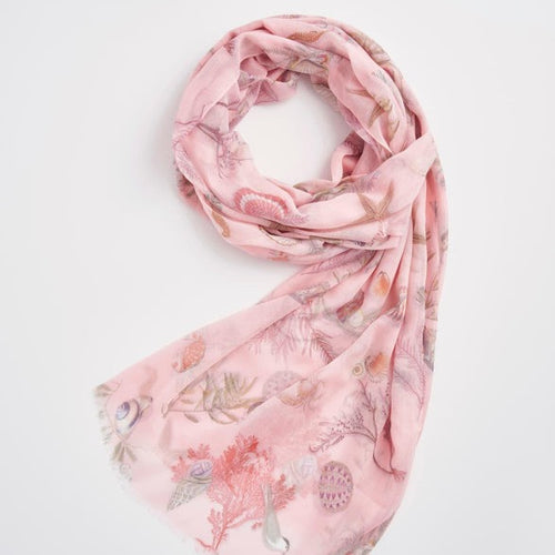 Fable Scarf - Lightweight Whispering Sands - Lotus Pink