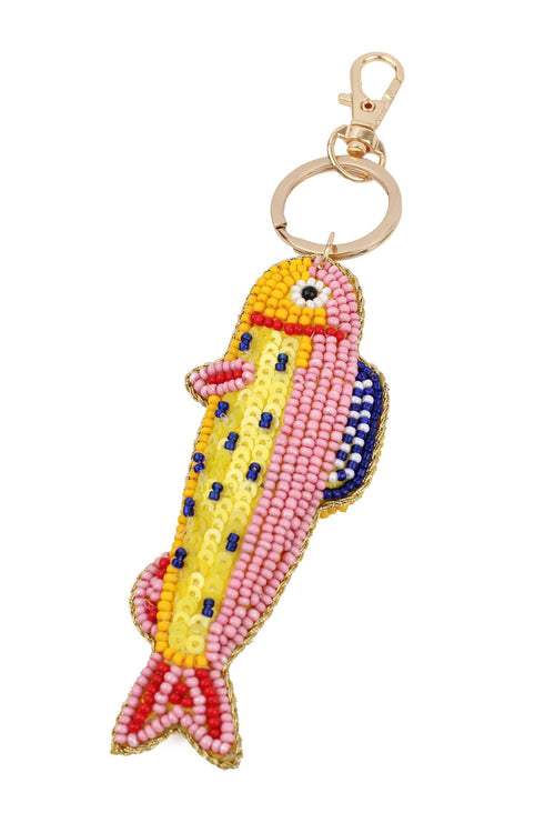 My Doris Keyring - Yellow & Pink Fish