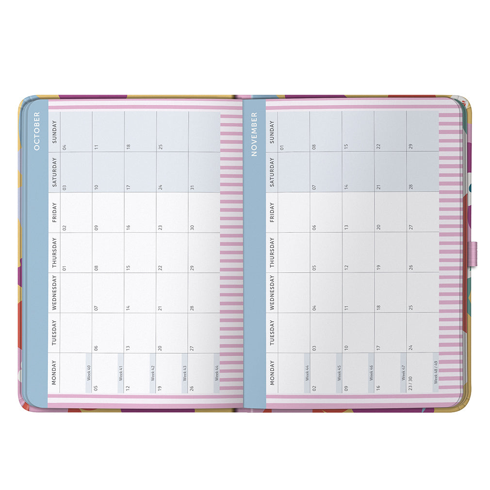 Busy B 2026-2027 Diary - A5 To Do Floral Diary