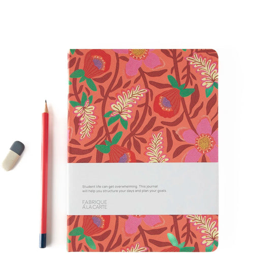 Fabrique 2025/2026 Academic Diary - Flowers Coral