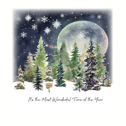 Luxury Christmas Card Box - It's the Most Wonderful Time of the Year