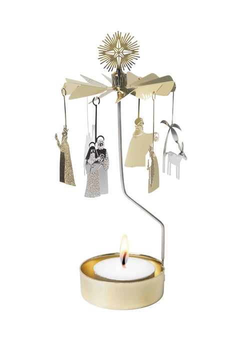 Pluto Design Tealight Spinner - Star of Bethlehem