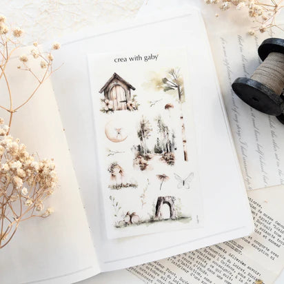 Crea with Gaby - Sticker Sheet (Medium)