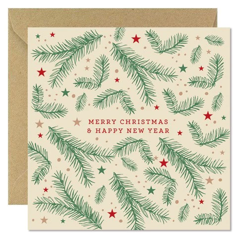 Bold Bunny Christmas - Merry Christmas & Happy New Year