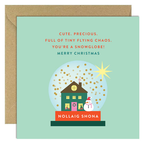 Bold Bunny Christmas - You're A Snowglobe, Nollaig Shona