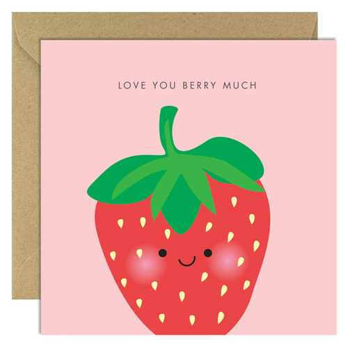 Bold Bunny - I love you Berry Much