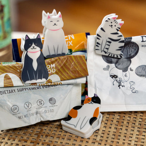 Kikkerland - Kitty Bag Clips