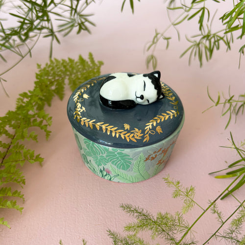 Disaster Designs Trinket Pot - Boulevard Cat