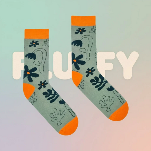 Irish Socksciety Socks - Fluffy Breathe Analaigh