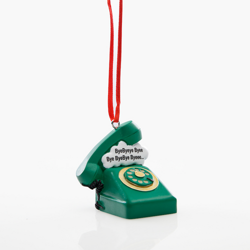 The Paddy Box Christmas Bauble - Bye Bye Byeee Phone